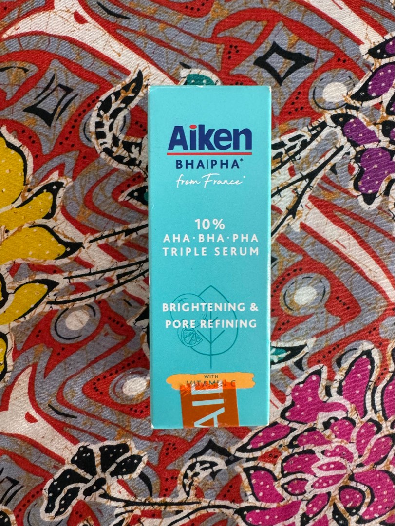 Aiken AHA BHA PHA Triple Serum, Beauty & Personal Care, Face, Face Care ...