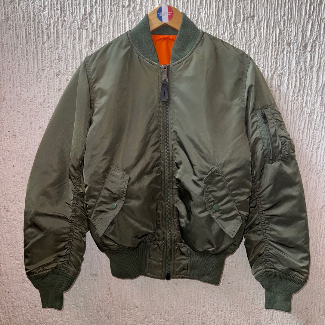 ALPHA INDUSTRIES INC. MA 1 Bomber Jacket Reversible Women s Fashion Coats Jackets and Outerwear on Carousell