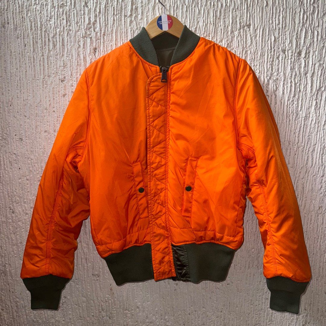 ALPHA INDUSTRIES INC. MA 1 Bomber Jacket Reversible Women s Fashion Coats Jackets and Outerwear on Carousell