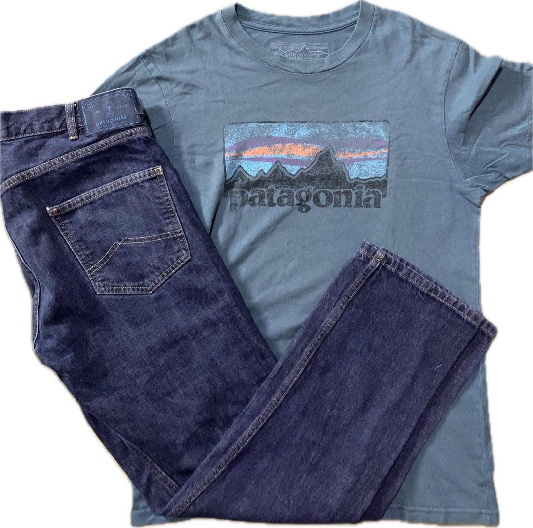 Aspack patagonia (Category: Sets & Coordinates) located in Hermosa. Submitted by oddballs.vtg (Listing ID 1331189855, Image 1). Description: Aspack for 1k Shirt 19.5x28.5 Pants W 34 L 39.5 LO 7.5.