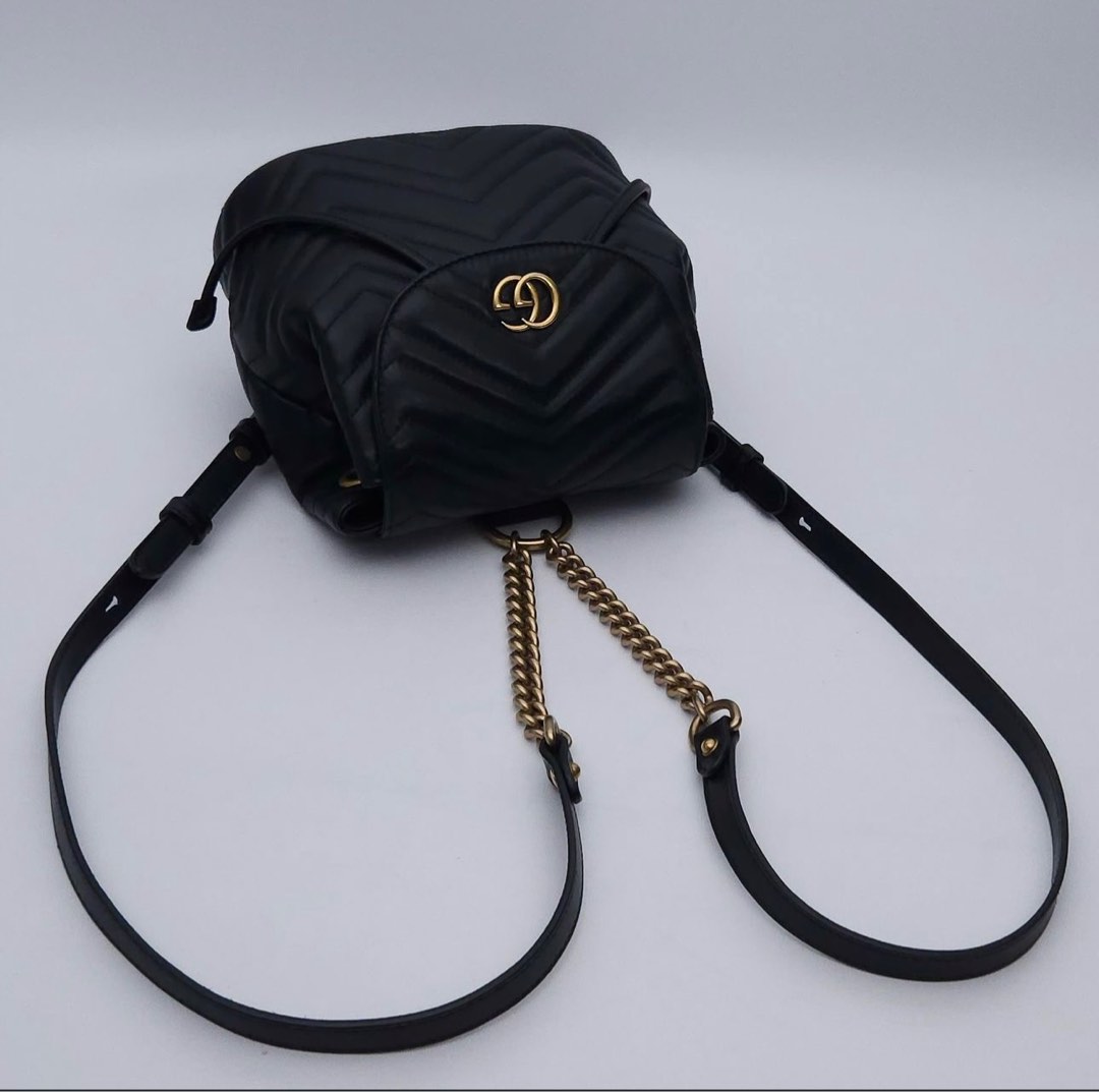 AUTHENTIC GUCCI MARMONT CHAIN BACKPACK