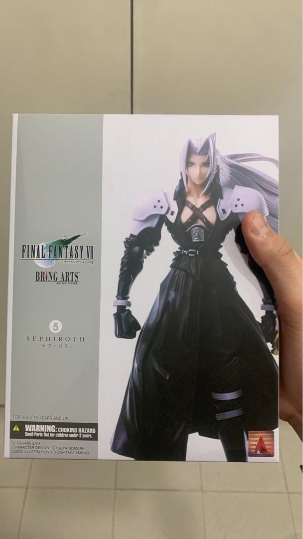 Bring arts sephiroth (Category: Figurines & Statues) located in Quezon City. Submitted by joeacad2003 (Listing ID 1331216294, Image 1). Description: Complete Displayed BIB.
