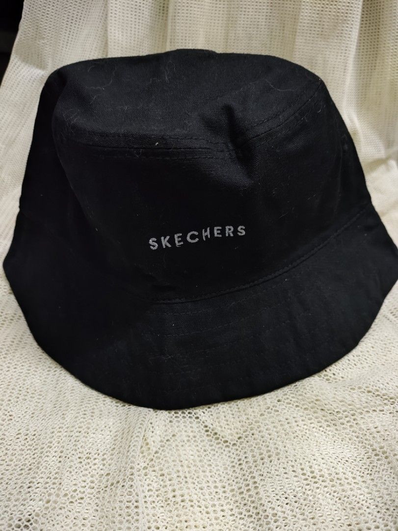 Bucket Hat Skechers Black Hitam, Barang Yang Dicari di Carousell