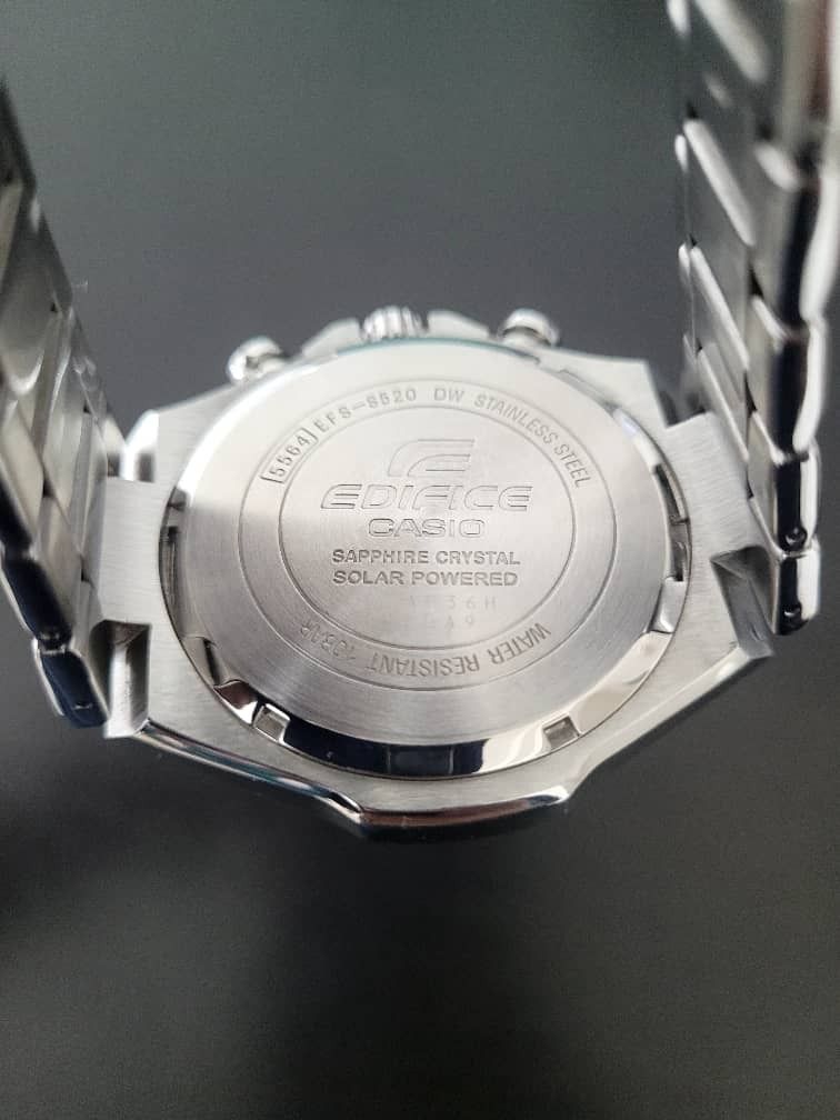 CASIO EDIFICE 5564 EFS S520 DW Men s Fashion Watches Accessories Watches on Carousell