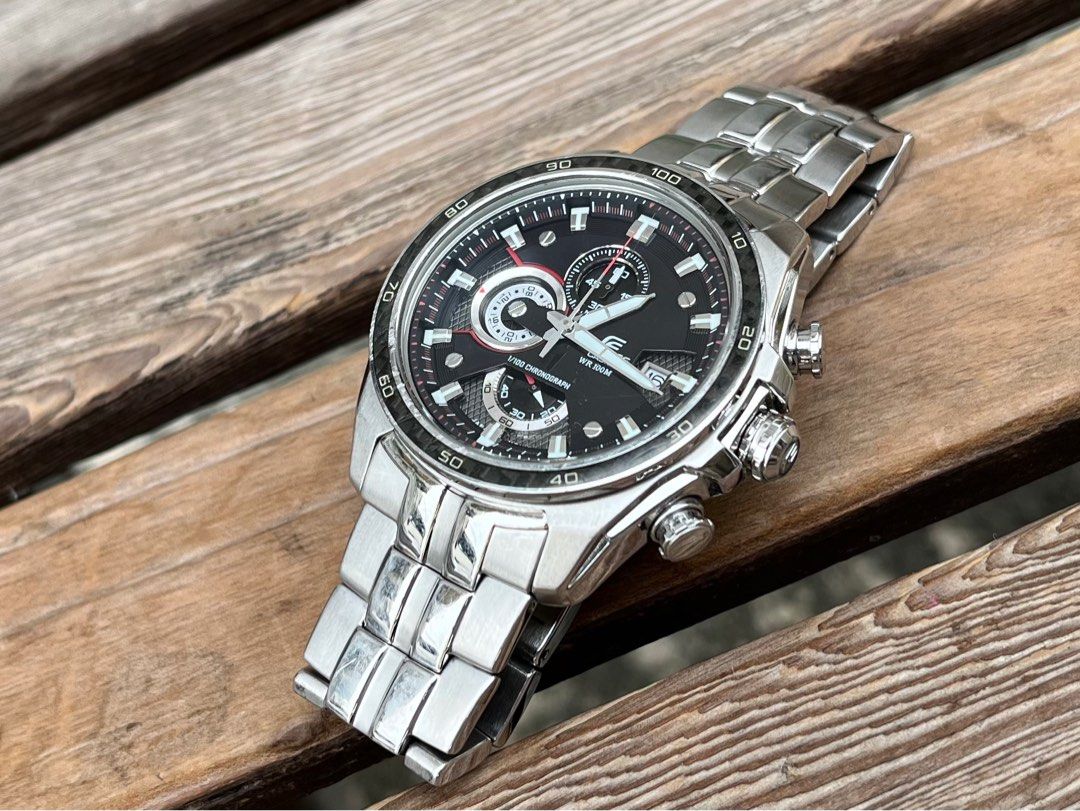 Casio Edifice EF 565 Tachymeter Chronograph