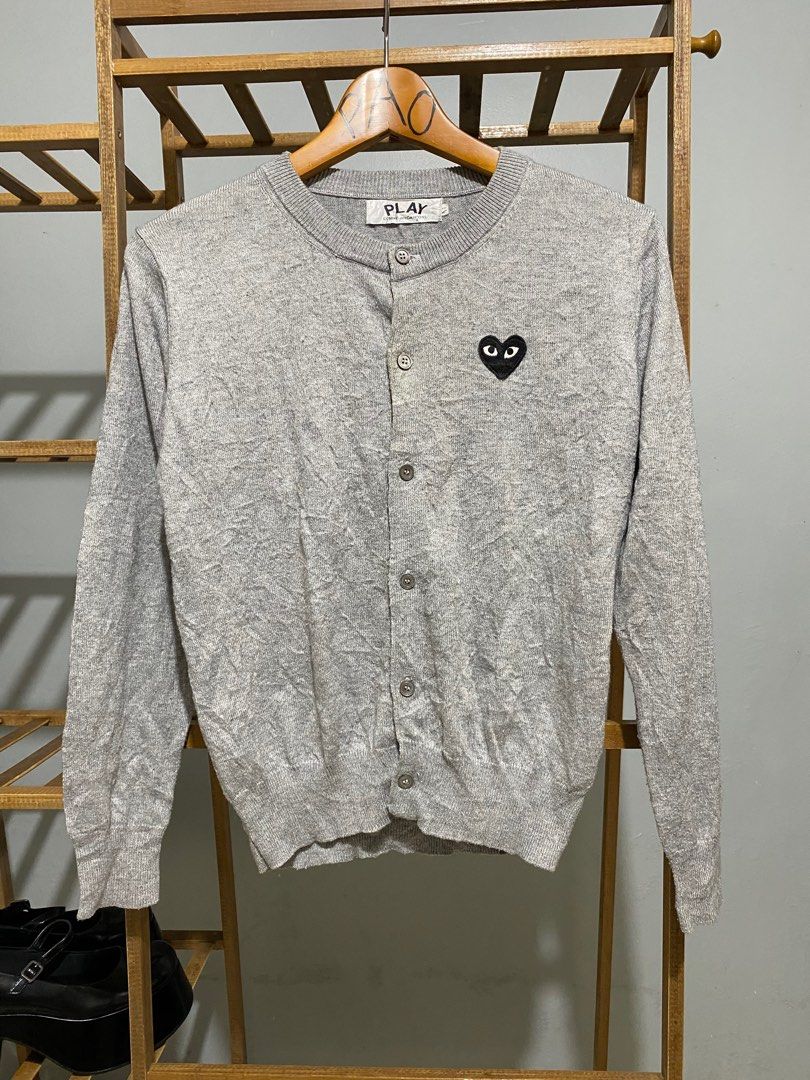 CDG Play Cardigan Women s Fashion Tops Others Tops on Carousell