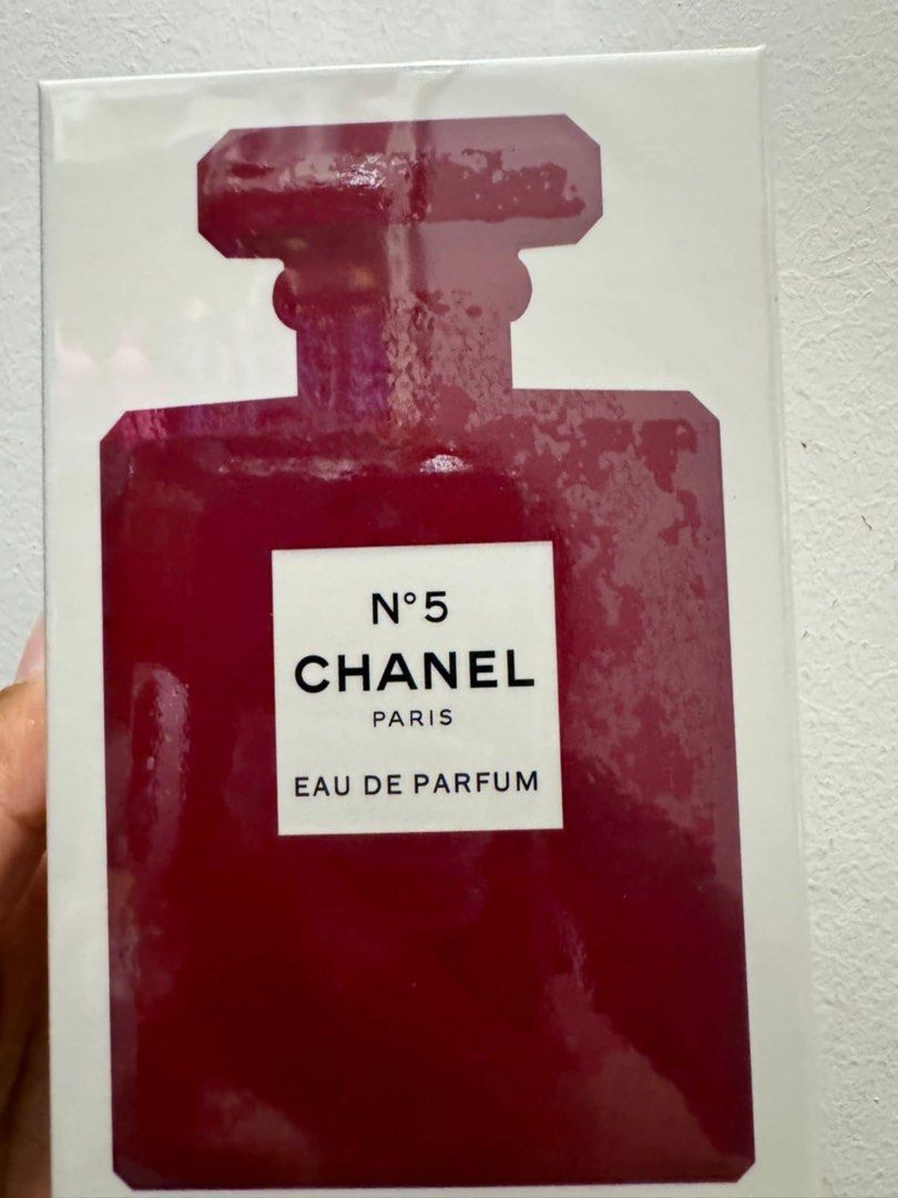 Chanel N5 edp red limited edition Beauty Personal Care Fragrance Deodorants on Carousell
