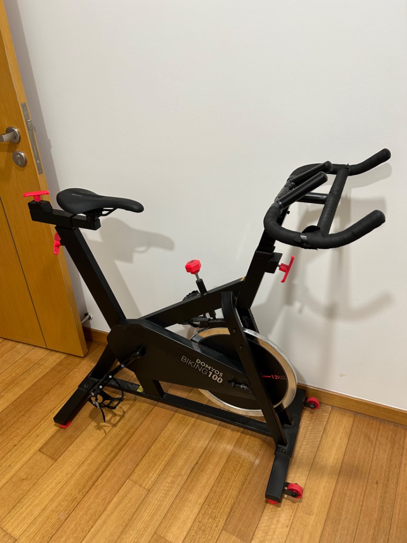 Decathlon Domyos Biking 100 Spin Bike Sports Equipment Exercise Fitness Cardio Fitness Machines on Carousell