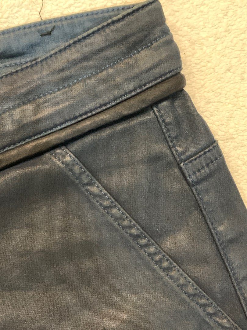 Diesel Black Gold man casual shinny cool stretchable waist design with ...