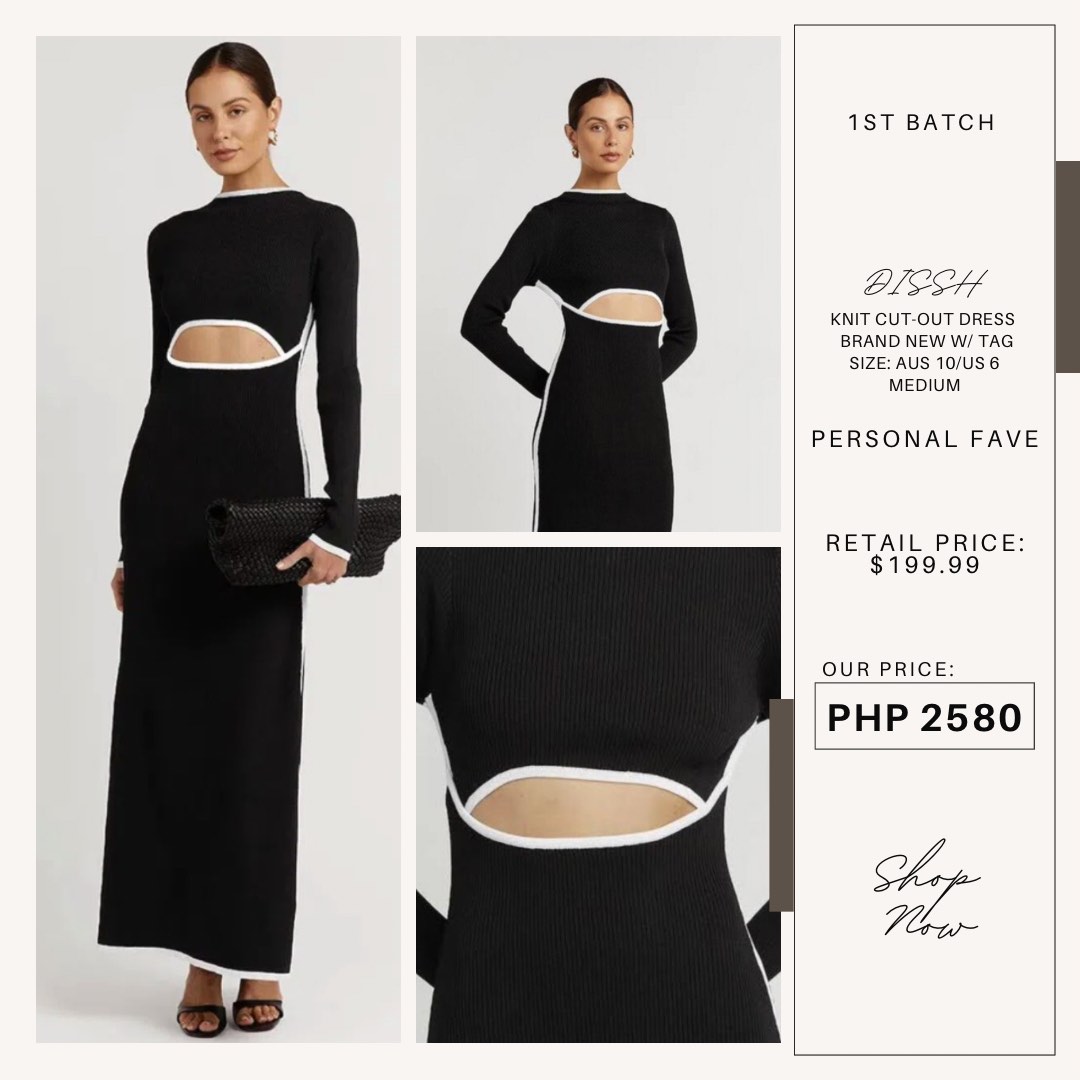 Knit Maxi Dress with Cut-Out Back