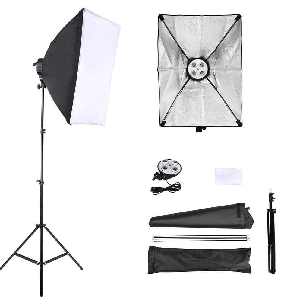 Dual Set Softbox + 200 CM Stand (Category: Lighting & Studio Equipment) located in Muntinlupa City. Submitted by kmdgrm (Listing ID 1331150120, Image 3). Description: REPRICED! FROM 1999, NOW 1449! FOR SALE Dual Set Softbox with 200 CM Stand Barely used/ Like new Bulbs not included Please see photos for the product details Bought online for ~P3,000 RFS: Will upgrade Meet up within Muntinlupa area Delivery thru Grab or Lalamove.
