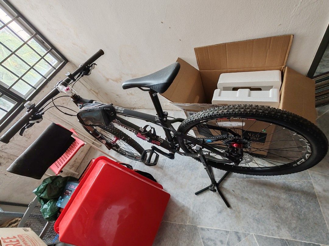 PRICE DROP. Exitway mountain bike. Fox fork Shimano XT Deore Sports Equipment Bicycles Parts Bicycles on Carousell