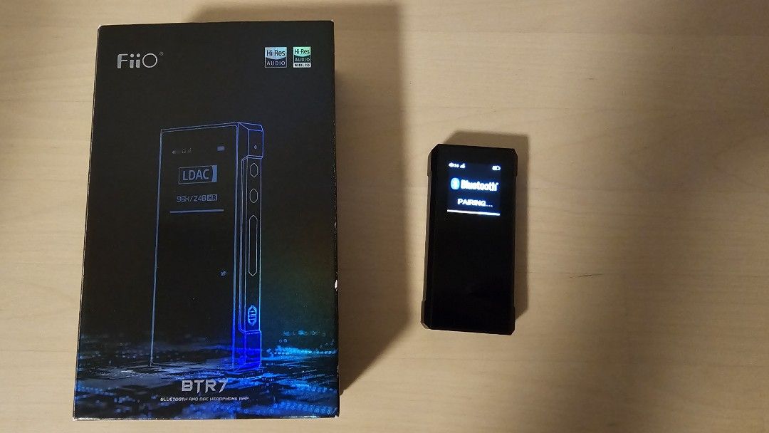 オマケ付き Fiio BTR7 新品 iPhone15 汚かっ or Android用⑤