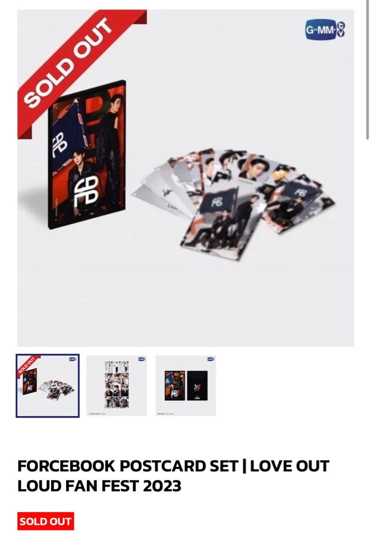 GMMTV ForceBook Photocard/Postcard Sets💥, Hobbies & Toys, Memorabilia &  Collectibles, K-Wave on Carousell