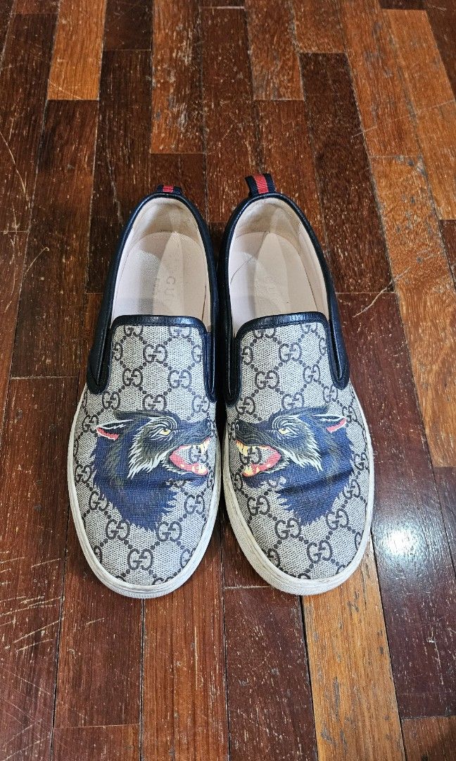 Gucci Angry Wolf Slip On