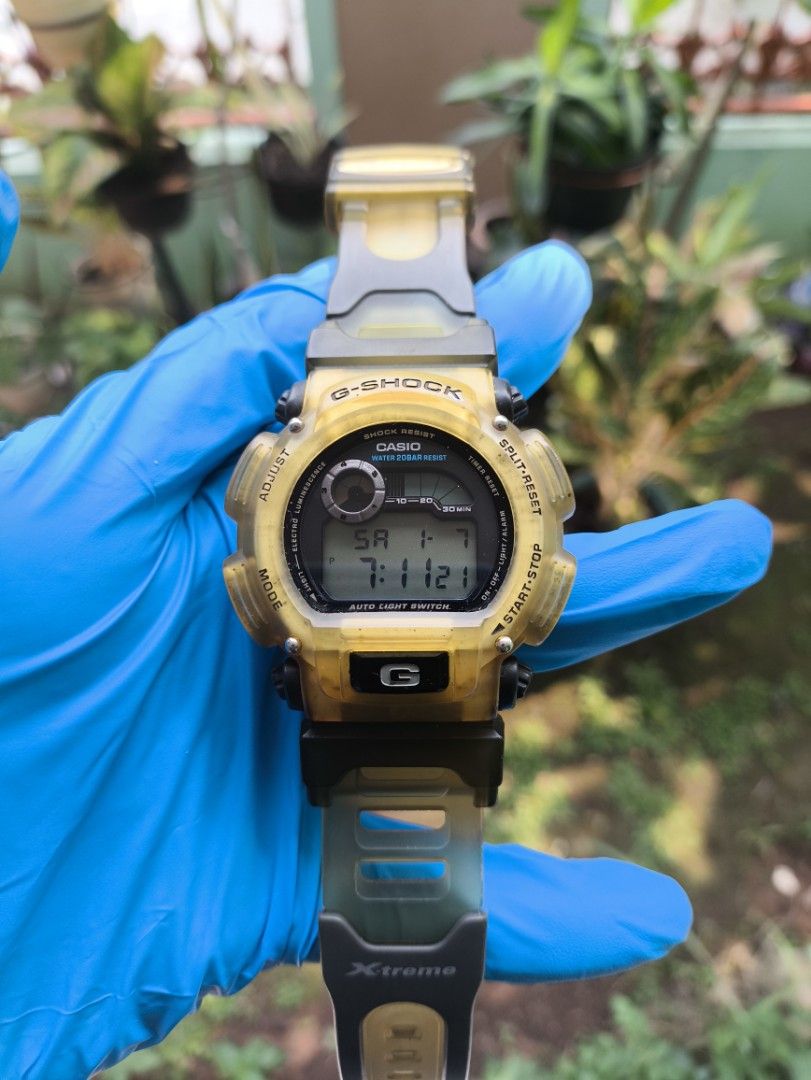 Harga Net Jam Tangan Casio G Shock DW 9000 Xtreme Jelly All Original Fungsi2 Normal Tinggal Pakai BNB Masih Bagus Mulus