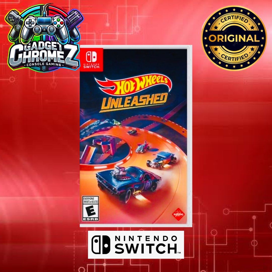 Hot Wheels Unleashed Nintendo Switch Game BRANDNEW, Video Gaming
