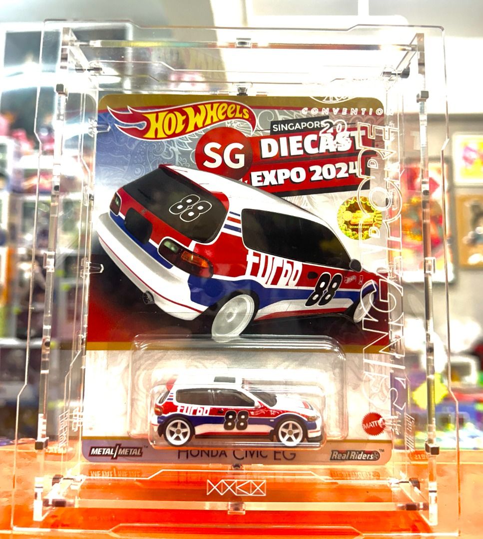 Hotwheels Singapore Diecast Expo 2024 Convention Honda Civic EG