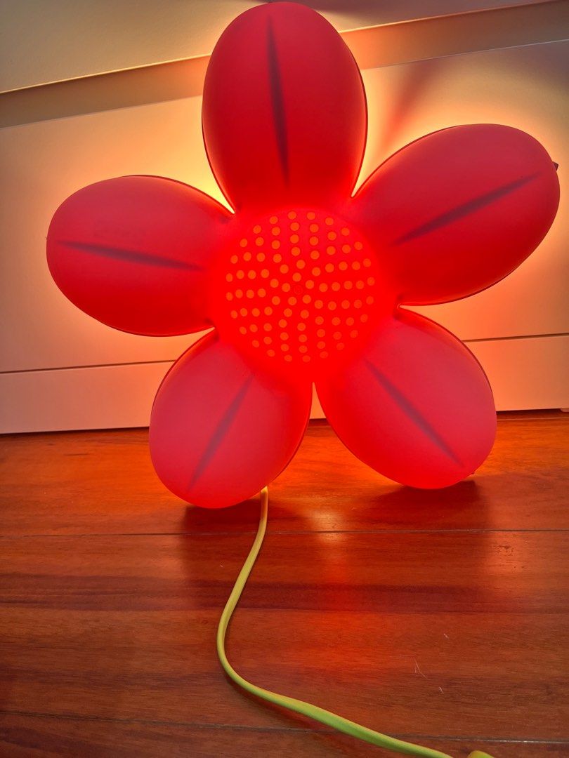 IKEA flower wall lamp_KID, Furniture & Home Living, Lighting & Fans ...