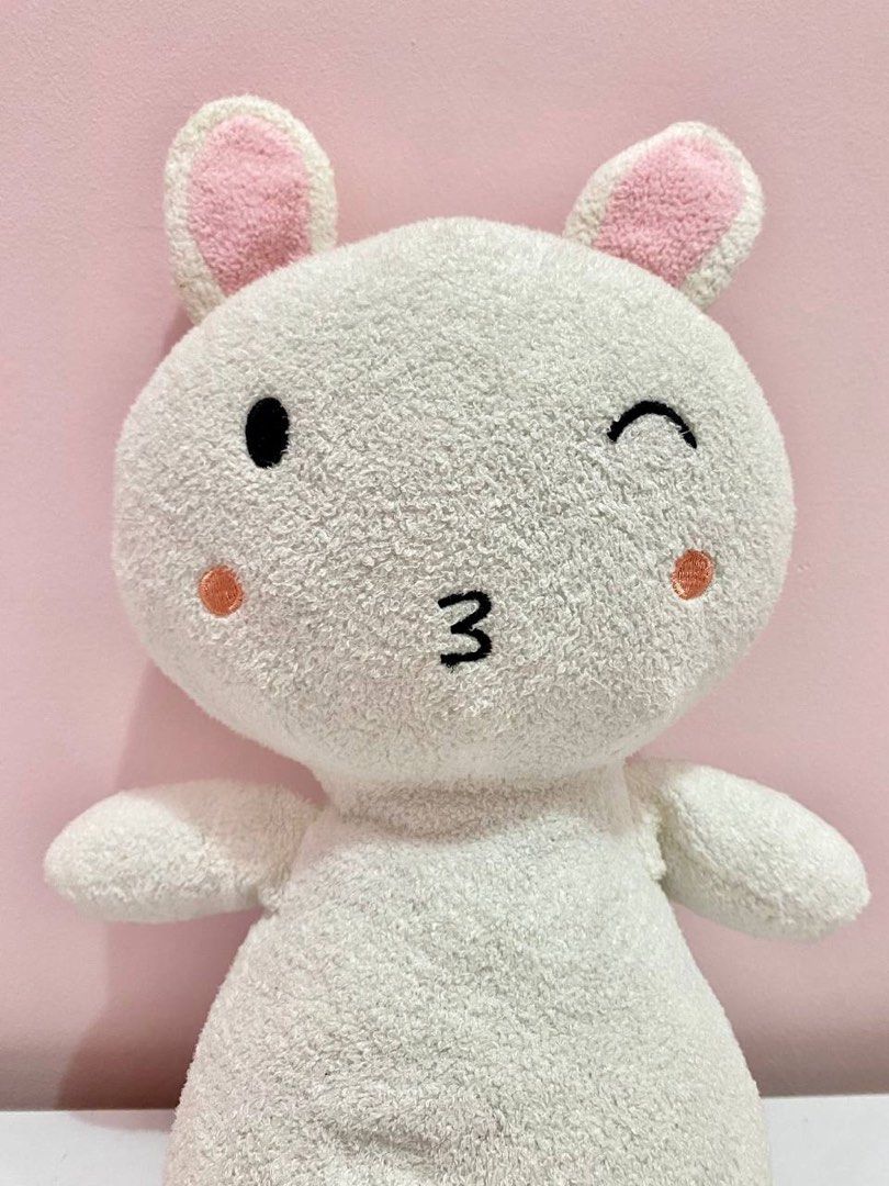 KAISON white bear plushy soft toy 38.1 cm long Hobbies Toys Toys Games on Carousell