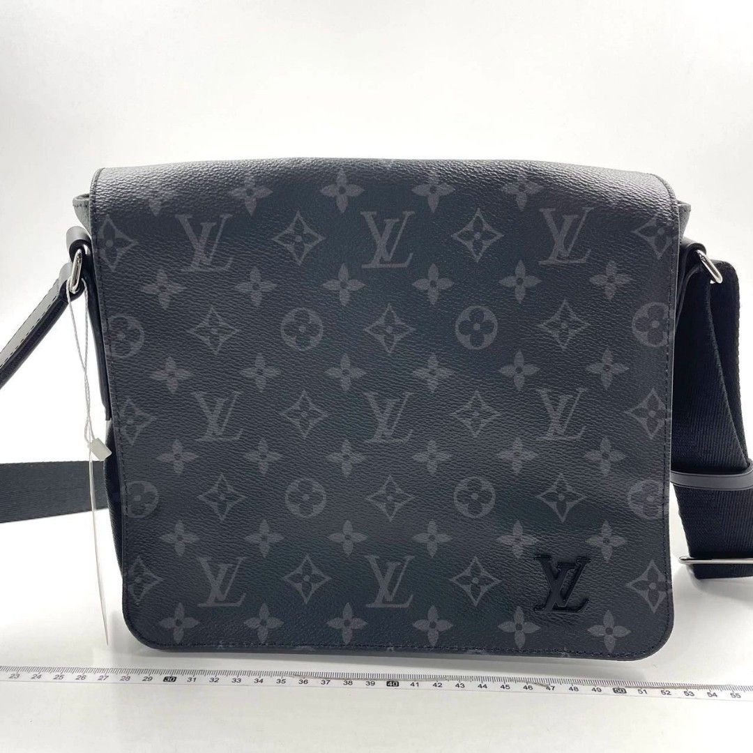Louis Vuitton Monogram Eclipse District PM (Petite Modele) Messenger Bag (Category: Bags & Wallets) located in Singapore. Submitted by MinisterOfCrystal (Listing ID 1331136988, Image 1). Description: Authenticate Louis Vuitton Monogram Eclipse District PM(Petite Modele) Messenger Bag. Year 2017 Condition Like New. Authenticated by overseas individual accessors. Just the bag only, no box no dust bag. Collection at Punggol Northshore Dr..