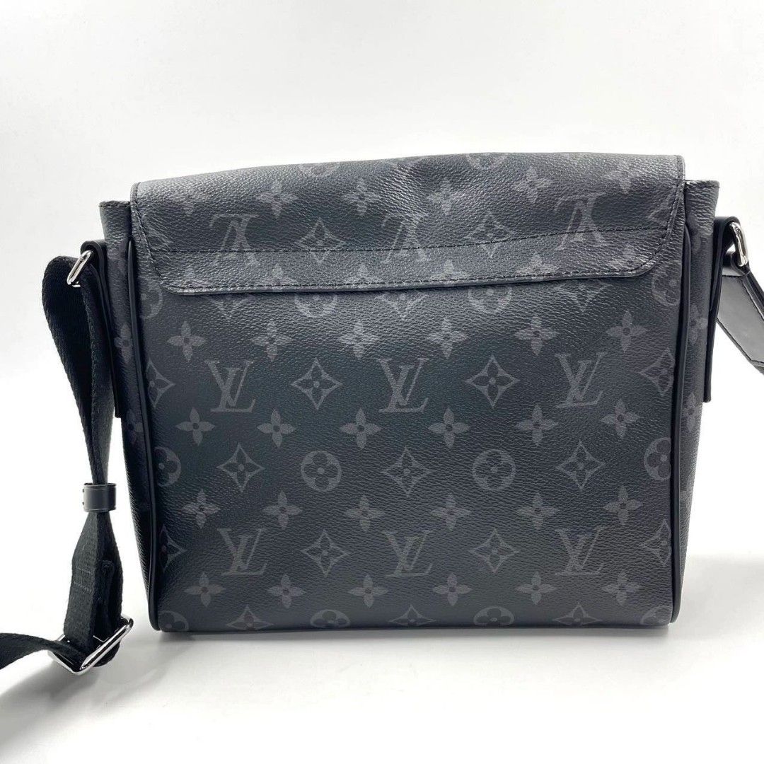 Louis Vuitton Monogram Eclipse District PM (Petite Modele) Messenger Bag (Category: Bags & Wallets) located in Singapore. Submitted by MinisterOfCrystal (Listing ID 1331136988, Image 2). Description: Authenticate Louis Vuitton Monogram Eclipse District PM(Petite Modele) Messenger Bag. Year 2017 Condition Like New. Authenticated by overseas individual accessors. Just the bag only, no box no dust bag. Collection at Punggol Northshore Dr..