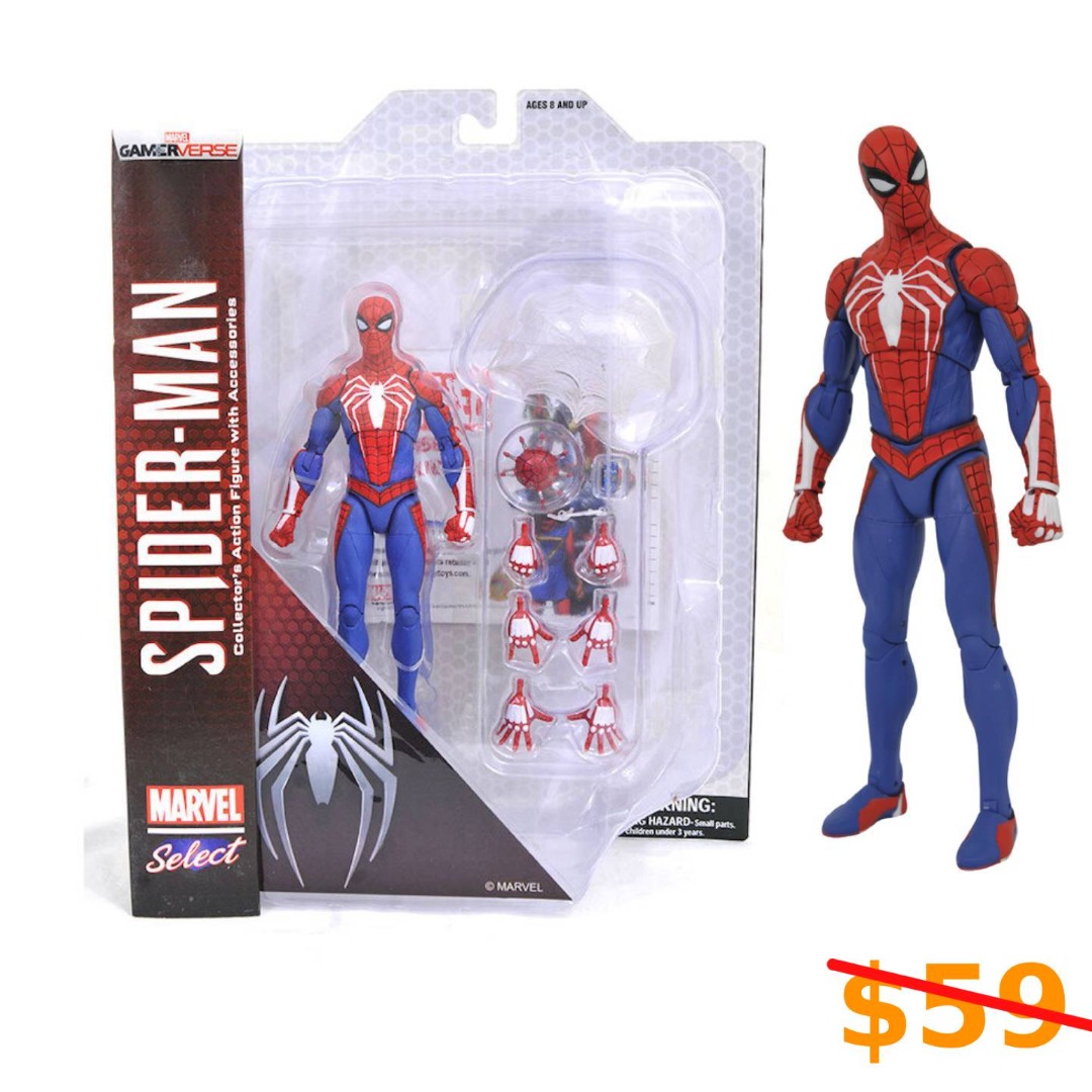 Marvel Select Spider-Man Gamerverse Figure (7103056) Brand New