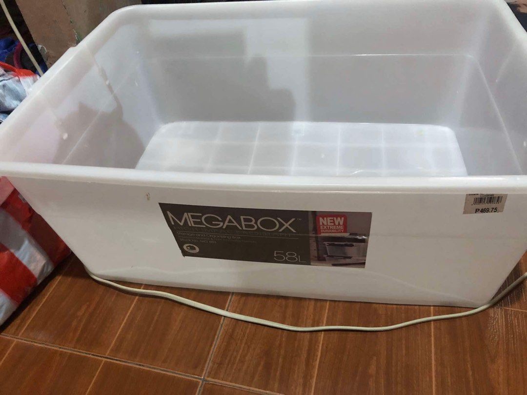 Megabox Storage (Category: Storage Boxes & Baskets) located in Manila. Submitted by heyymmich (Listing ID 1331156238, Image 1). Description: .