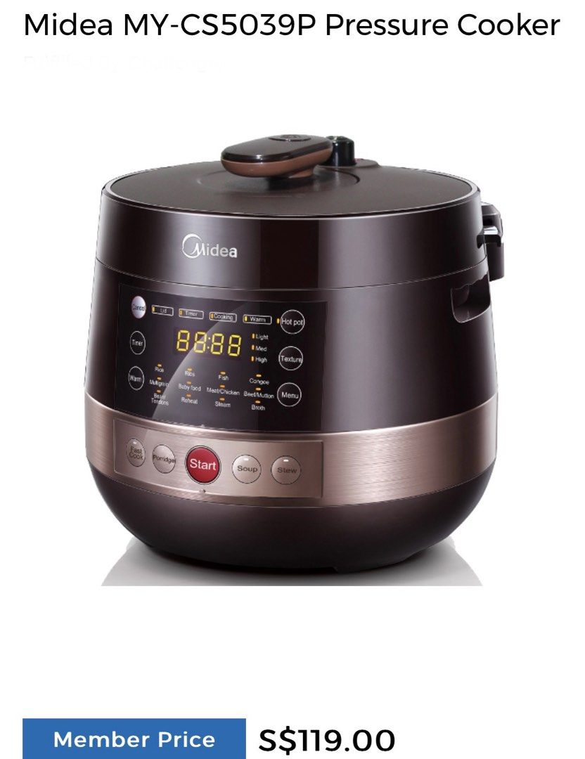 Midea Digital Pressure Cooker