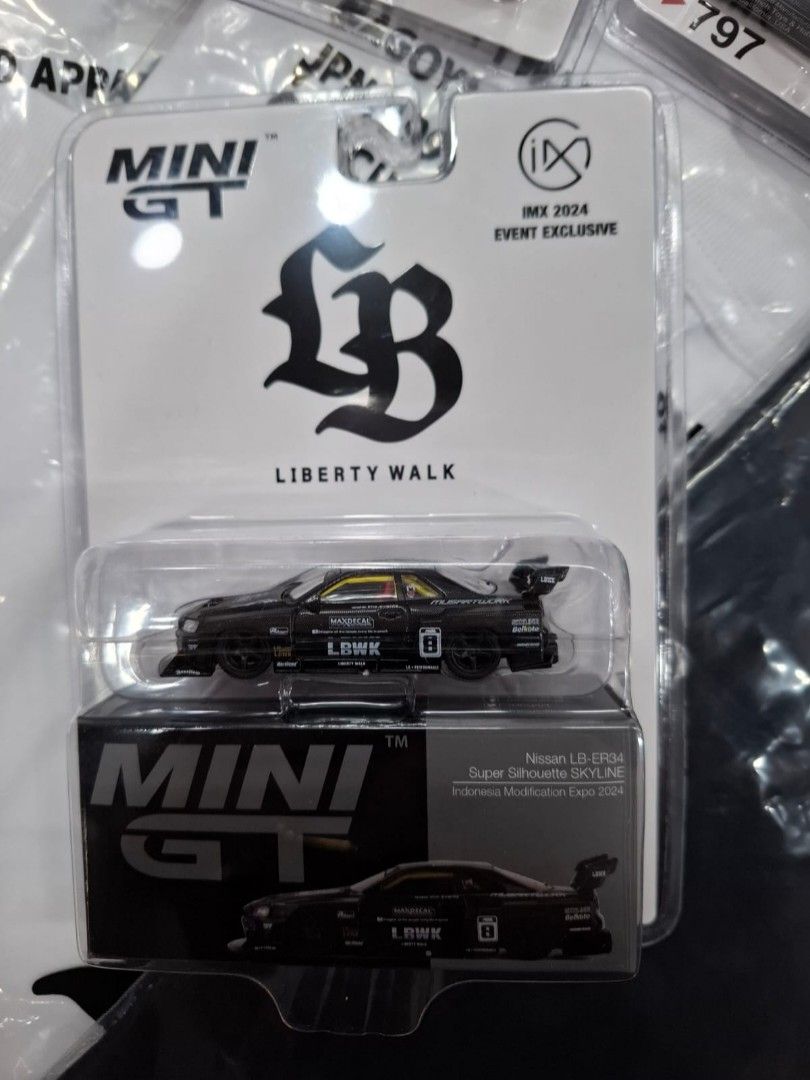 現貨Minigt Mini gt 1:64 Nissan LB-ER34 Super Silhouette