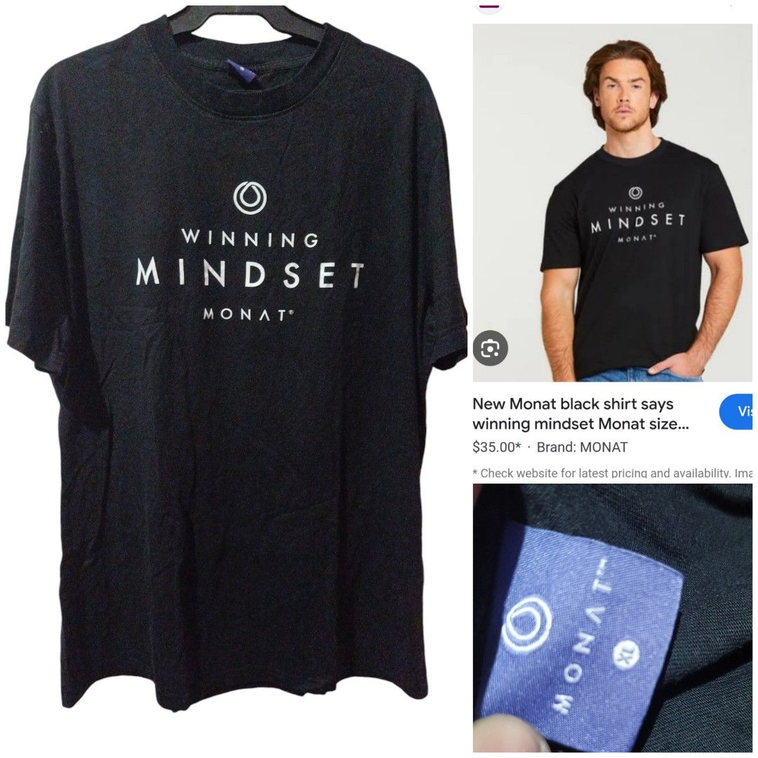Monat tshirt Men s Fashion Tops Sets Tshirts Polo Shirts on Carousell