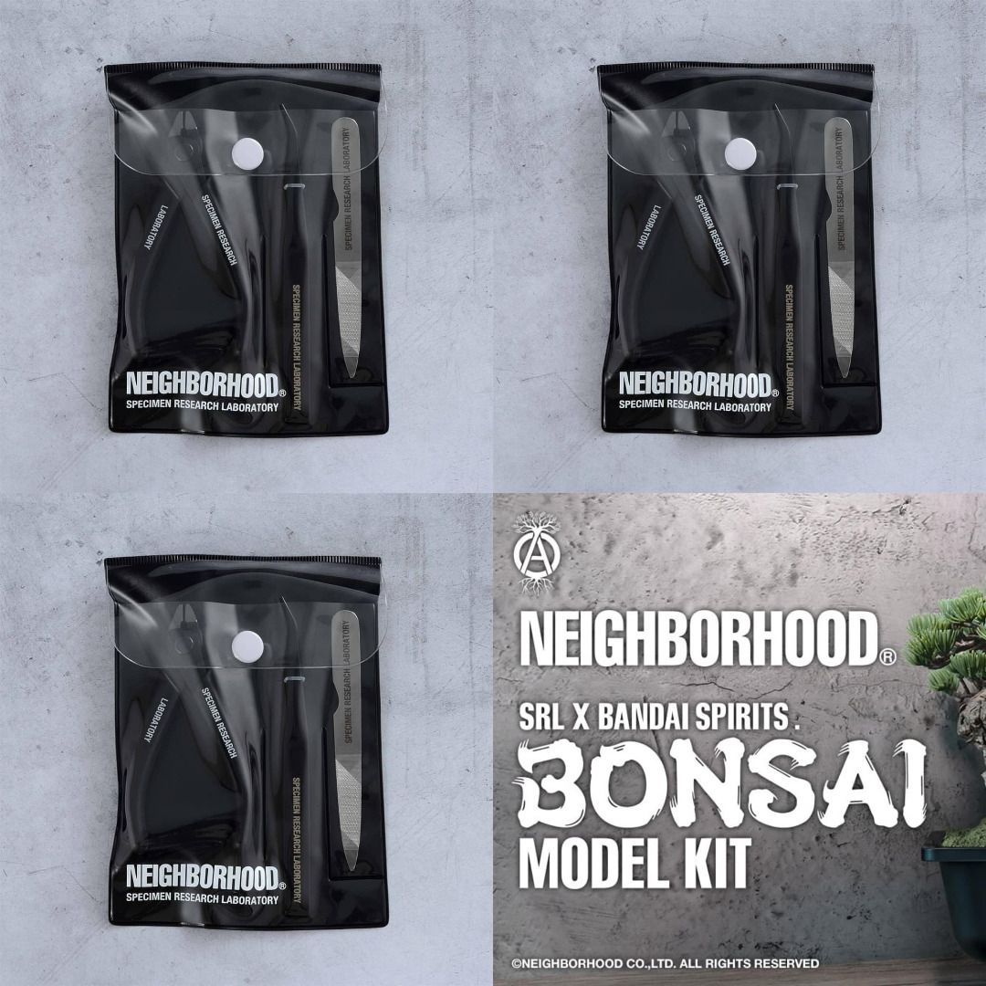 NEIGHBORHOOD SRL X BANDAI SPIRITS . TOOL SET 萬代模型工具組