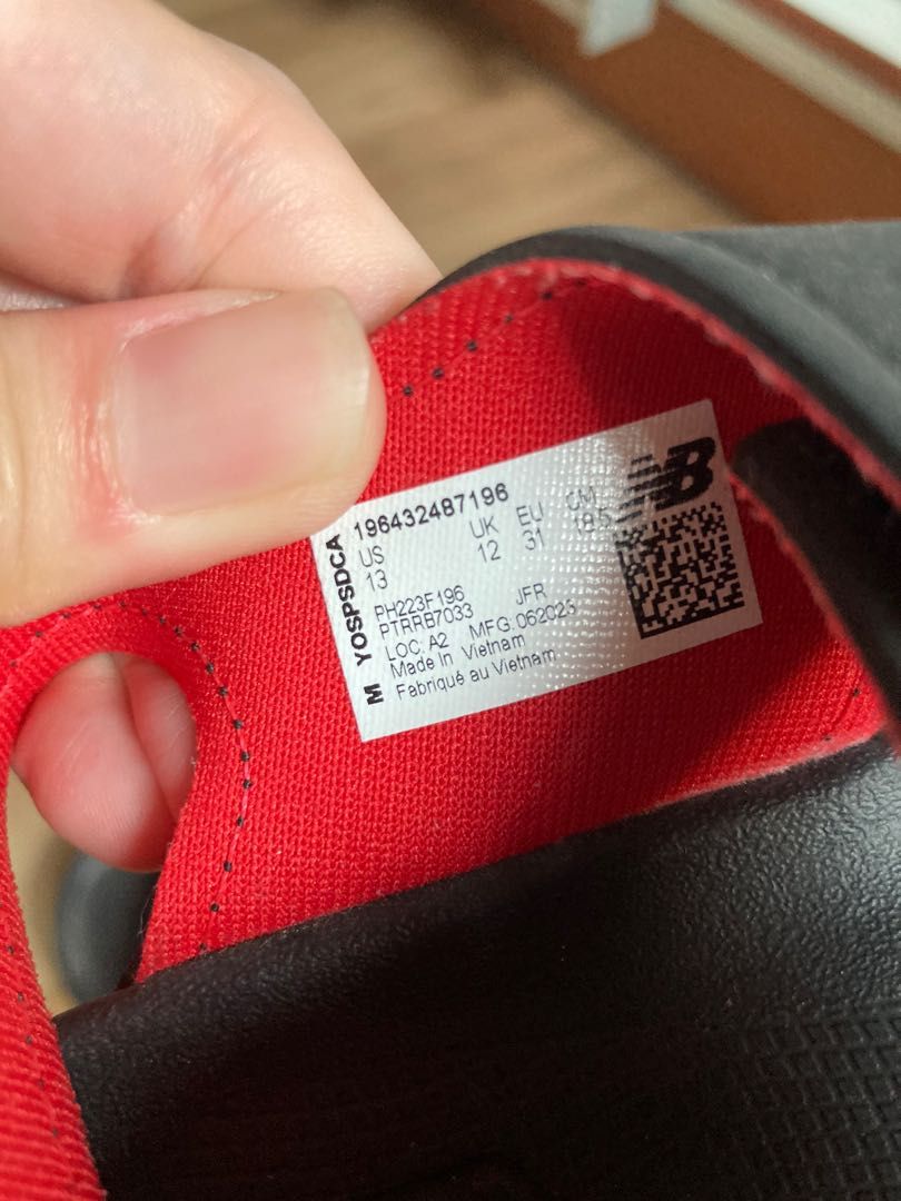 New Balance Sandals B1T1 (Category: Babies & Kids Fashion) located in Manila. Submitted by chabachaba (Listing ID 1331069872, Image 2). Description: 1500 for 2 pairs Size 13 and 1 See pic for size Like new 100% authentic.