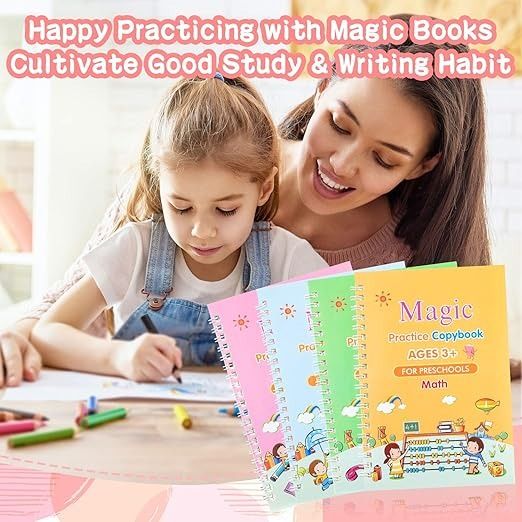New Kids Writing Magic Book English Calligraphy Copybook Letter ...