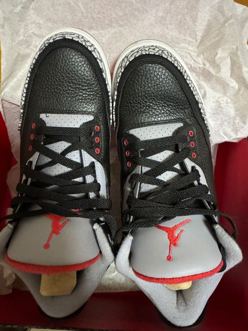 Nike Air Jordan 3 Retro Black Cement 44 2018 version Carousell