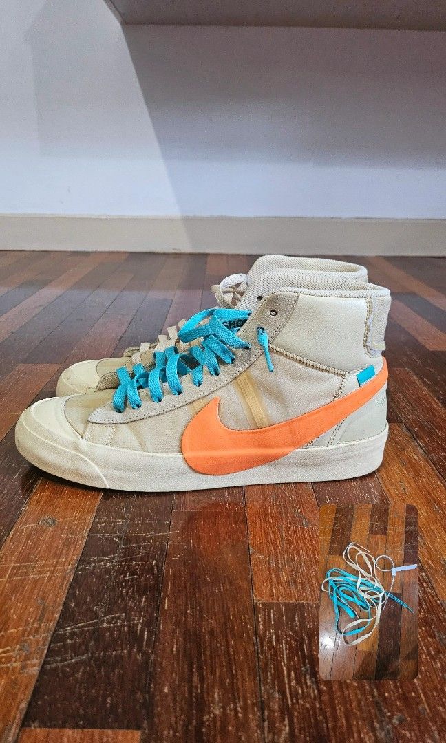 Nike Blazer Off White Halloween Men s Fashion Footwear Sneakers on Carousell