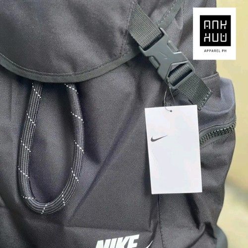 Nike Heritage Rucksack Backpack “Black” w/ Laptop compartment (Category: Backpacks) located in Makati City. Submitted by ankapparelphofficial (Listing ID 1331198067, Image 2). Description: Size : 25L ✈️ ONHAND ONHAND ONHAND READY TO SHIP 🔶Brandnew 💯Original / Authentic / Legit 💵MOP: Gcash/Unionbank/Palawan 🌐Shipping via LBC/JRS/J&T/Lalamove 🔸Shipping fee is not included ❌ No Return/Refund.