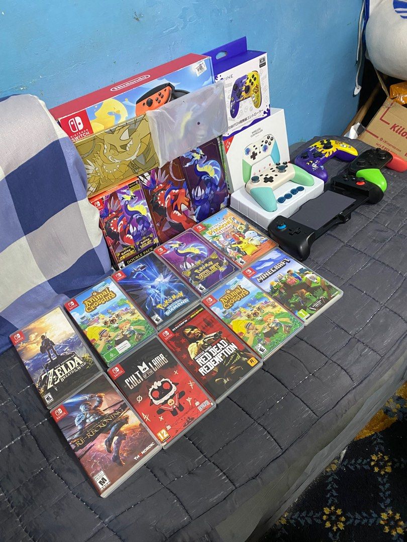 Nintendo Switch Games & Controller, Video Gaming, Video Games, Nintendo