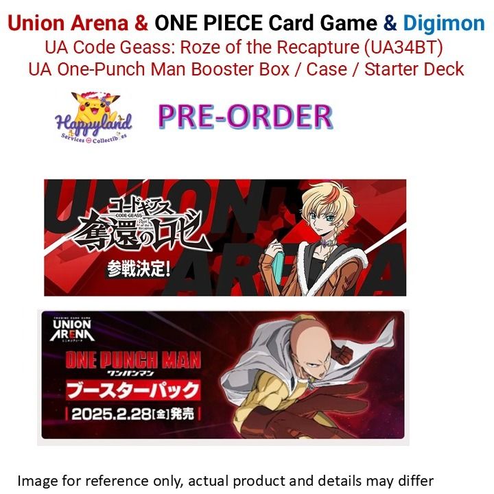 one punch man booster box One Punch Man Union Arena Booster Pack! 12 cards! Bandai/Namco – Breaking  The Plane