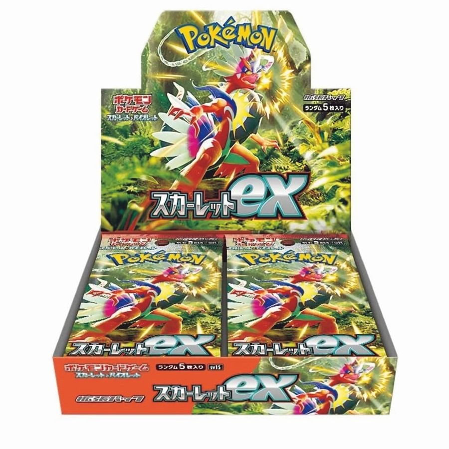 Pokemon Card Scarlet ex (BOX) Collectible Trading Cards