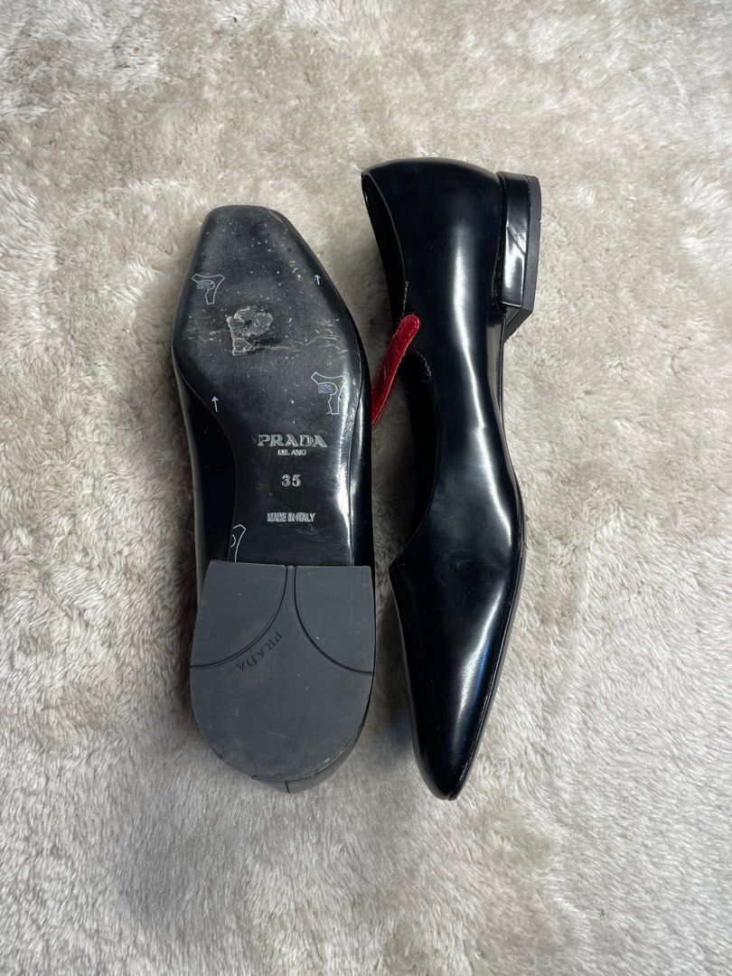 Prada mary jane flats (Category: Sneakers & Footwear) located in San Pedro. Submitted by lux.shoeslgn (Listing ID 1331168673, Image 2). Description: .