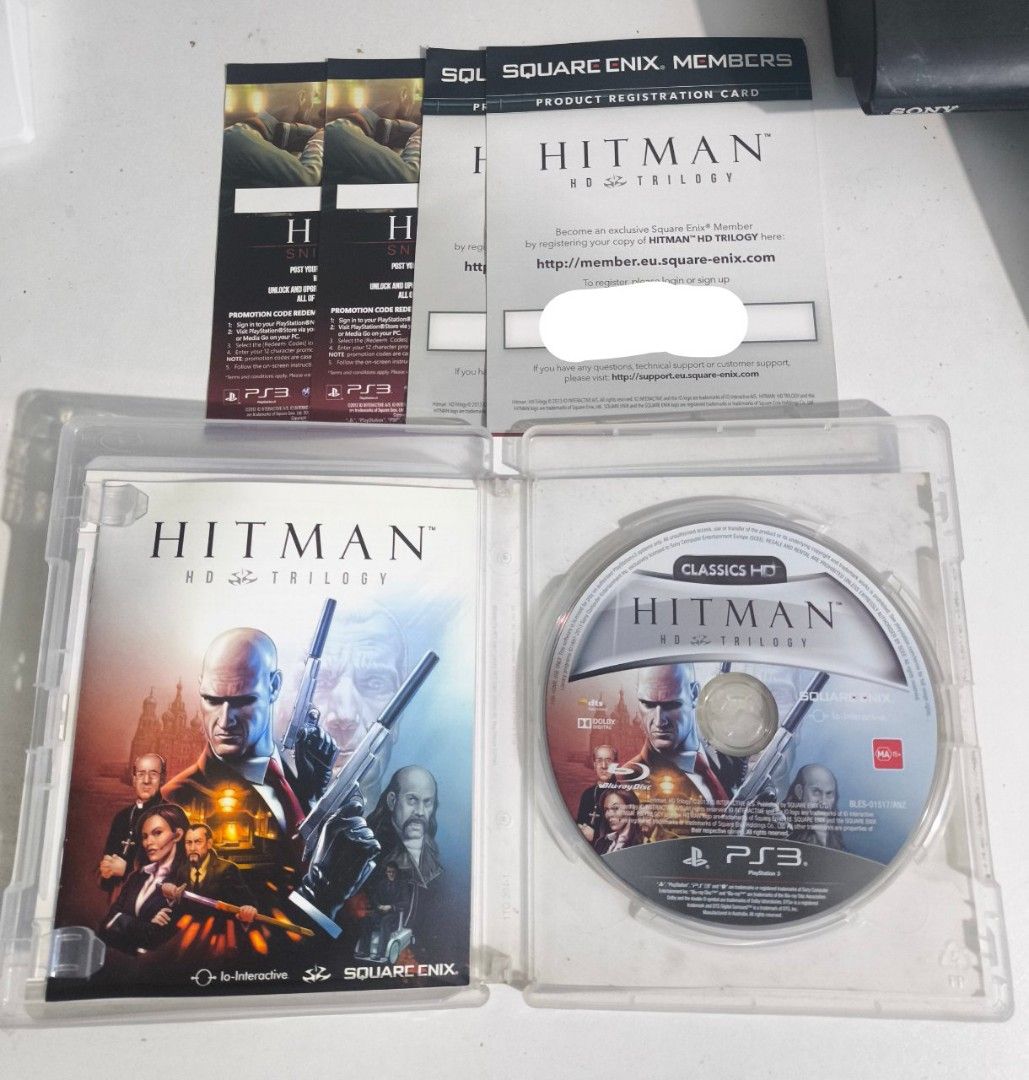 PS3 Hitman Bundle for only ₱1,500(Hitman HD Trilogy + Hitman Absolution