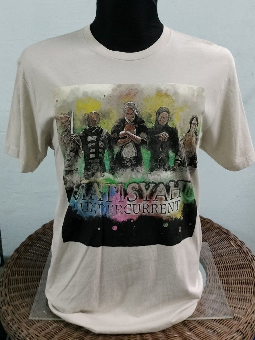 Rapper Raggae MATISYAHU Undercurrent T Shirt Men s Fashion Tops Sets Tshirts Polo Shirts on Carousell