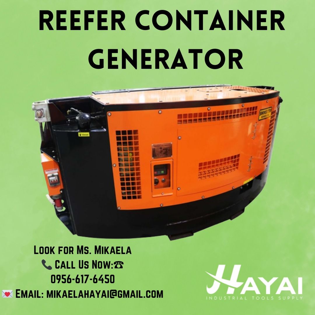 REEFER CONTAINER GENERATOR, Commercial & Industrial, Construction Tools ...