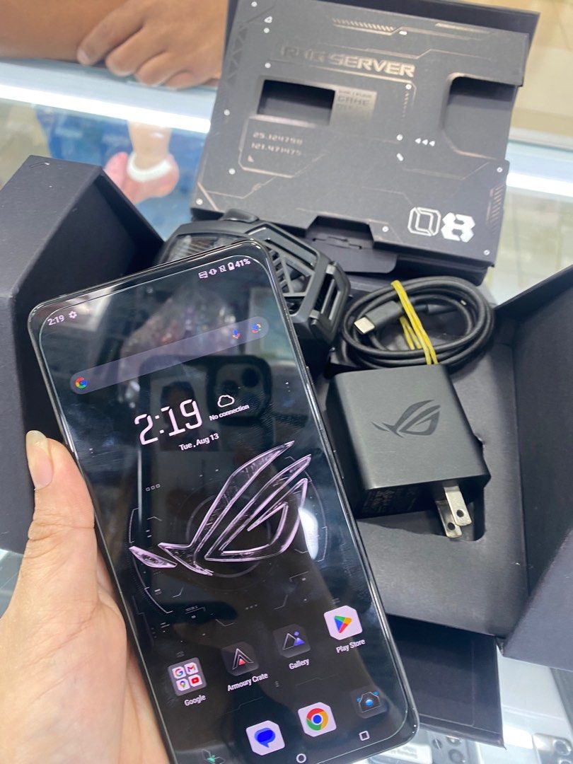 ROG 8 PRO 5G 1TERABYTE (Category: Android Others) located in San Juan City. Submitted by ace_gadgethub (Listing ID 1331092258, Image 3). Description: ROG8 PRO 1terabyte Complete package Openbox only.