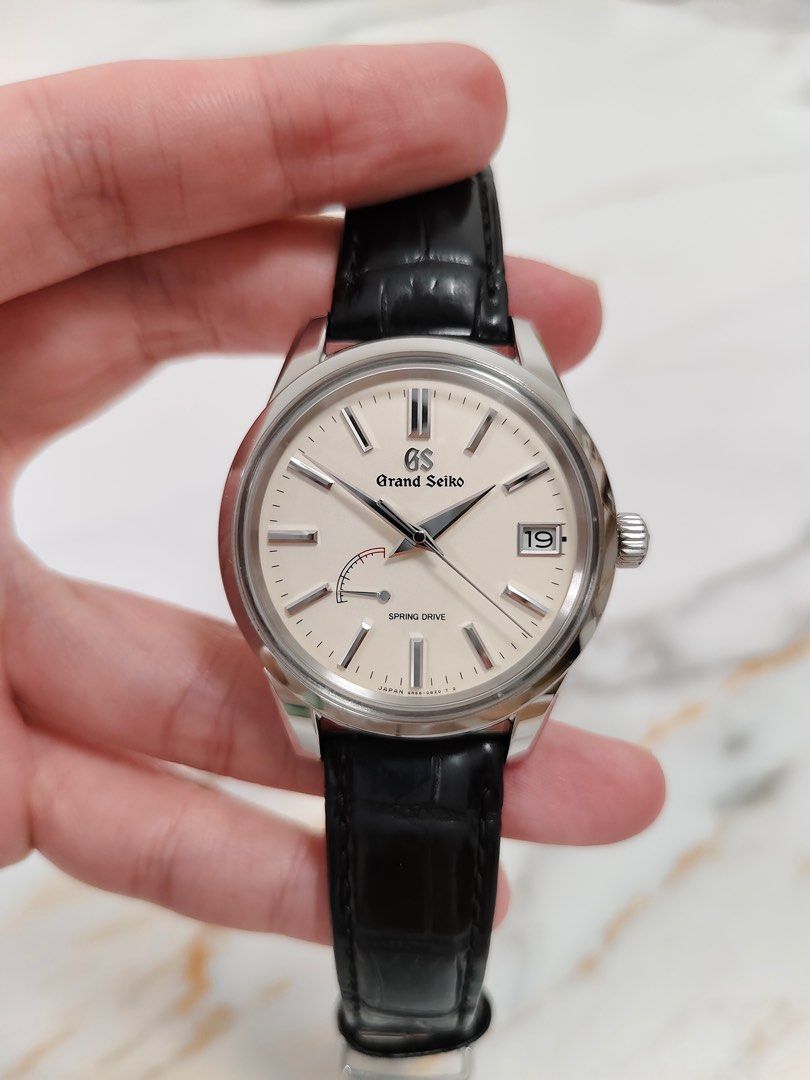 SBGA293 Grand Seiko cream dial Spring Drive SD movement