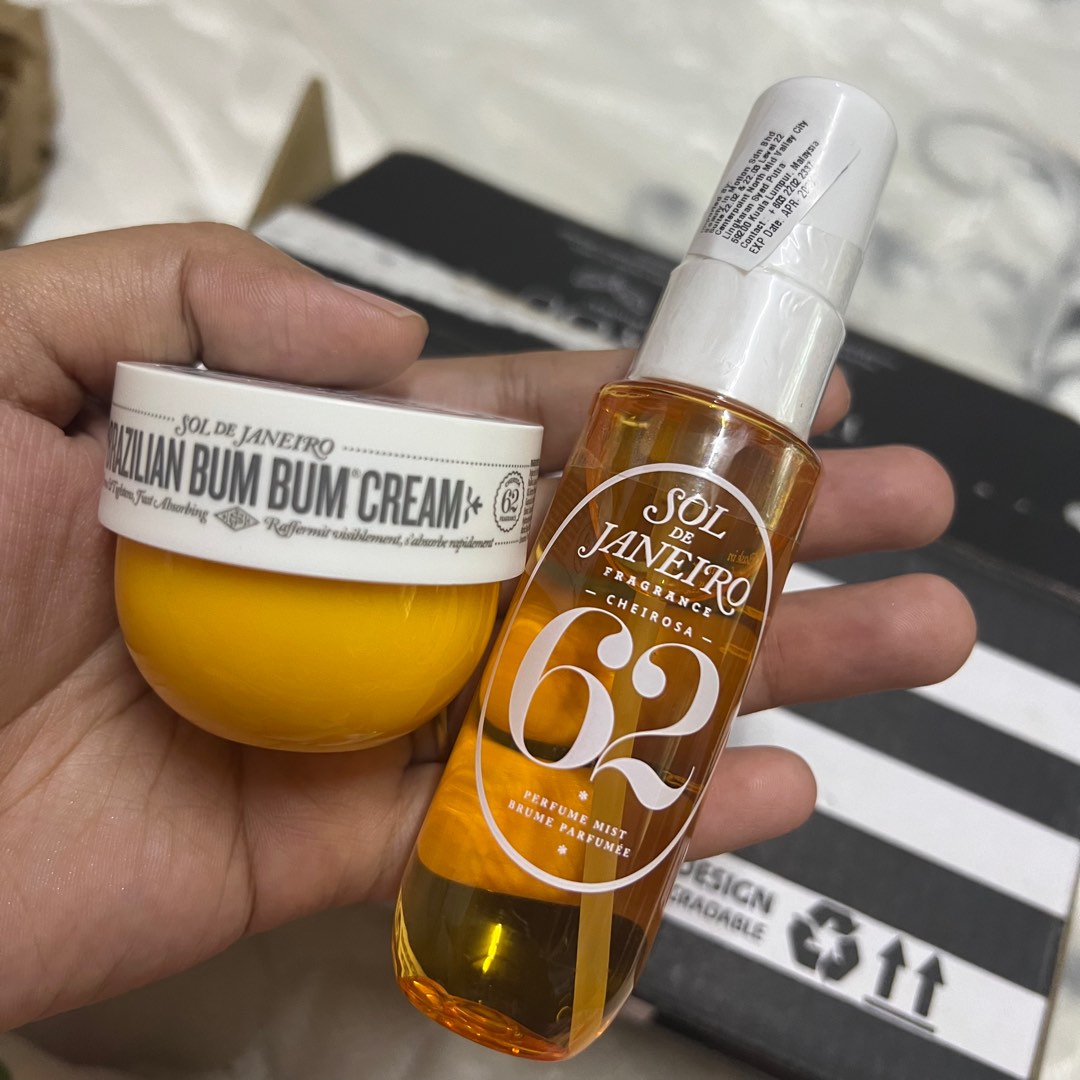 Sol De Janeiro Fragrance & Brazilian Bum Bum Cream, Beauty & Personal ...