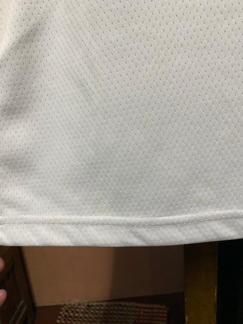 Stephen Curry (Golden State Warriors) Jersey (Category: Activewear) located in Manila. Submitted by twabkeve (Listing ID 1331189424, Image 3). Description: Nike Swingman Jersey 20/21 Home - Steph Curry Size 44 Medium Good condition (see pics) Minimal stain (not visible) Legit 💯 Sampaloc Manila PM for info.