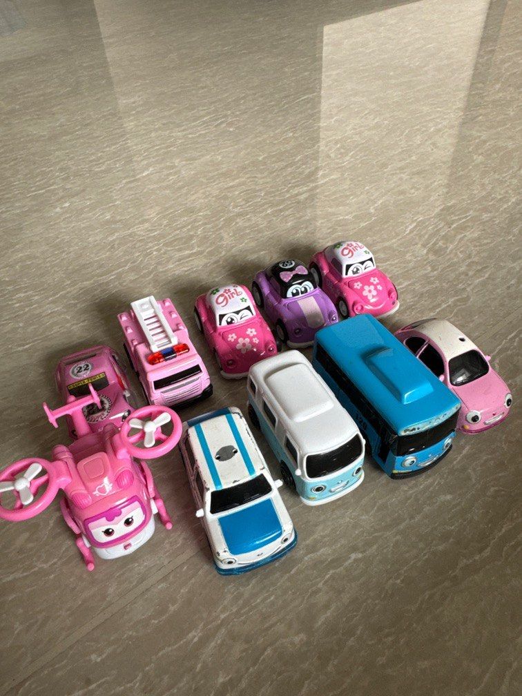Tayo Super Wings Barbie Car Bus Hobbies Toys Toys Games on Carousell