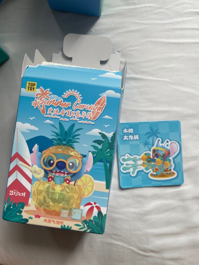 (PENDING)(WTT/WTS) Stitch top toys figure figurine, Hobbies & Toys